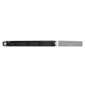 QNAP TS-464U-RP NAS Rack (1 U) Ethernet/LAN Noir (TS-464U-RP-4G)