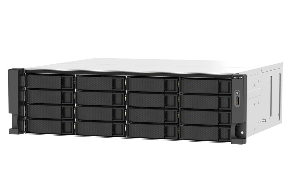 QNAP TS-1673AU-RP-16G serveur de stockage NAS Rack (3 U) Ethernet/LAN Noir, Gris V1500B (TS-1673AU-RP-16G) — image 2