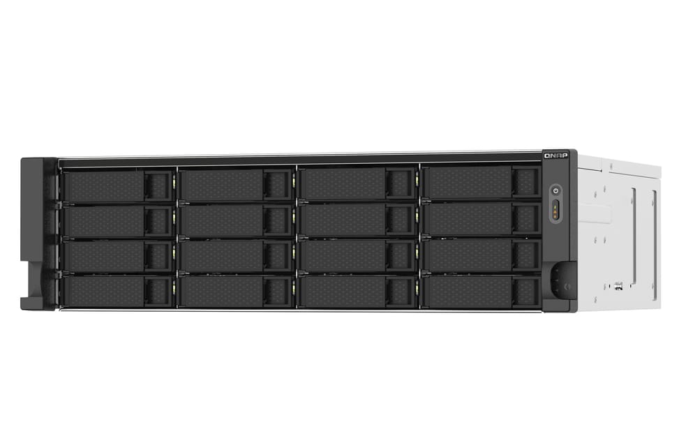QNAP TS-1673AU-RP-16G serveur de stockage NAS Rack (3 U) Ethernet/LAN Noir, Gris V1500B (TS-1673AU-RP-16G) — image 3