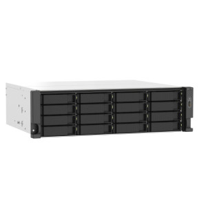 QNAP TS-1673AU-RP-16G serveur de stockage NAS Rack (3 U) Ethernet/LAN Noir, Gris V1500B (TS-1673AU-RP-16G)