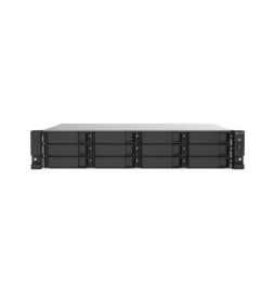 QNAP TS-1273AU-RP-8G serveur de stockage NAS Rack (2 U) Ethernet/LAN Aluminium, Noir V1500B (TS-1273AU-RP-8G)