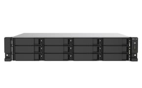 QNAP TS-1273AU-RP-8G serveur de stockage NAS Rack (2 U) Ethernet/LAN Aluminium, Noir V1500B (TS-1273AU-RP-8G)