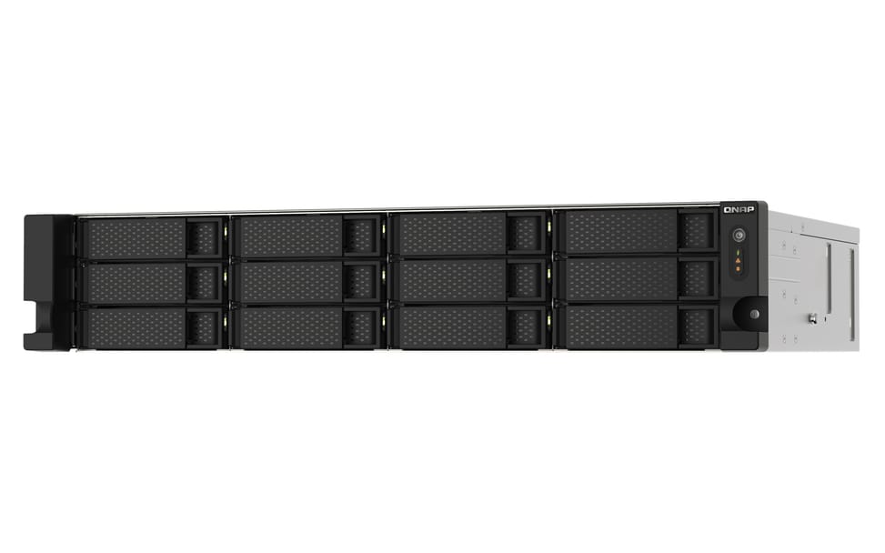 QNAP TS-1273AU-RP-8G serveur de stockage NAS Rack (2 U) Ethernet/LAN Aluminium, Noir V1500B (TS-1273AU-RP-8G) — image 3