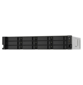 QNAP TS-1273AU-RP-8G serveur de stockage NAS Rack (2 U) Ethernet/LAN Aluminium, Noir V1500B (TS-1273AU-RP-8G)