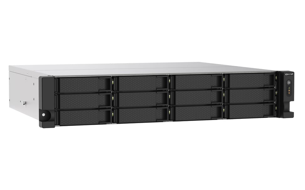 QNAP TS-1273AU-RP-8G serveur de stockage NAS Rack (2 U) Ethernet/LAN Aluminium, Noir V1500B (TS-1273AU-RP-8G) — image 4