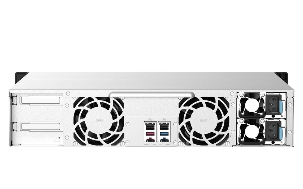 QNAP TS-1273AU-RP-8G serveur de stockage NAS Rack (2 U) Ethernet/LAN Aluminium, Noir V1500B (TS-1273AU-RP-8G) — image 7
