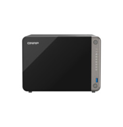 QNAP TS-AI642-8G serveur de stockage NAS Tower Ethernet/LAN Noir Cortex-A76 (TS-AI642-8G)