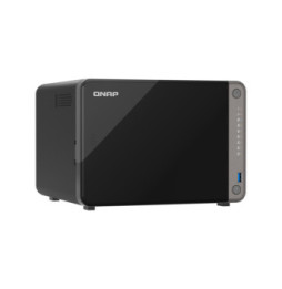QNAP TS-AI642-8G serveur de stockage NAS Tower Ethernet/LAN Noir Cortex-A76 (TS-AI642-8G)