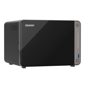 QNAP TS-AI642-8G serveur de stockage NAS Tower Ethernet/LAN Noir Cortex-A76 (TS-AI642-8G)