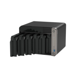 QNAP TS-AI642-8G serveur de stockage NAS Tower Ethernet/LAN Noir Cortex-A76 (TS-AI642-8G)