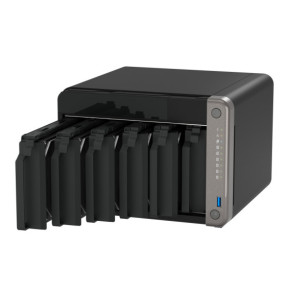 QNAP TS-AI642-8G serveur de stockage NAS Tower Ethernet/LAN Noir Cortex-A76 (TS-AI642-8G)