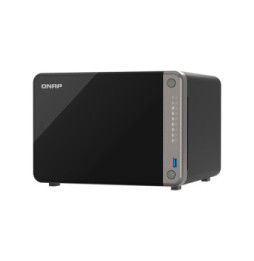 QNAP TS-AI642-8G serveur de stockage NAS Tower Ethernet/LAN Noir Cortex-A76 (TS-AI642-8G)
