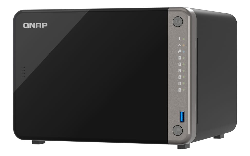 QNAP TS-AI642-8G serveur de stockage NAS Tower Ethernet/LAN Noir Cortex-A76 (TS-AI642-8G) — image 5