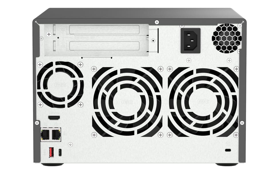 QNAP TVS-h674 NAS Tower Ethernet/LAN Noir i3-12100 (TVS-H674-I3-16G) — image 2