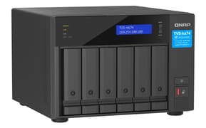 QNAP TVS-h674 NAS Tower Ethernet/LAN Noir i3-12100 (TVS-H674-I3-16G) — image 3
