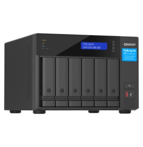 QNAP TVS-h674 NAS Tower Ethernet/LAN Noir i3-12100 (TVS-H674-I3-16G)