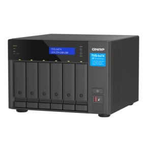 QNAP TVS-h674 NAS Tower Ethernet/LAN Noir i3-12100 (TVS-H674-I3-16G)