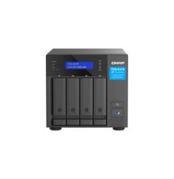 QNAP TVS-H474 NAS Tower Ethernet/LAN Noir G7400 (TVS-H474-PT-8G)