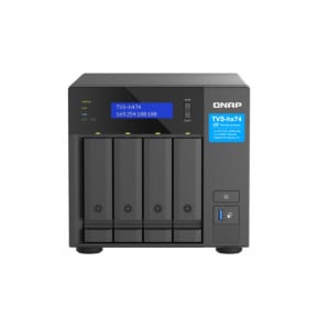 QNAP TVS-H474 NAS Tower Ethernet/LAN Noir G7400 (TVS-H474-PT-8G)