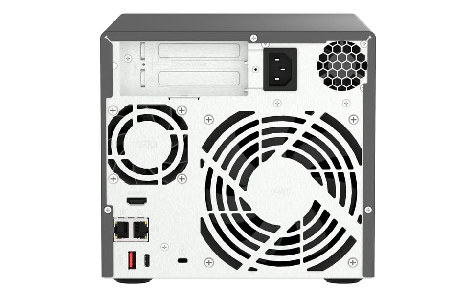 QNAP TVS-H474 NAS Tower Ethernet/LAN Noir G7400 (TVS-H474-PT-8G) — image 2