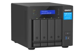 QNAP TVS-H474 NAS Tower Ethernet/LAN Noir G7400 (TVS-H474-PT-8G) — image 3