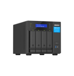 QNAP TVS-H474 NAS Tower Ethernet/LAN Noir G7400 (TVS-H474-PT-8G)