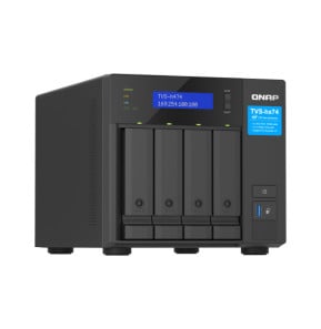 QNAP TVS-H474 NAS Tower Ethernet/LAN Noir G7400 (TVS-H474-PT-8G)
