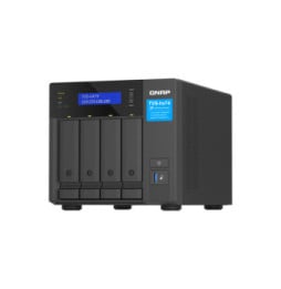 QNAP TVS-H474 NAS Tower Ethernet/LAN Noir G7400 (TVS-H474-PT-8G)