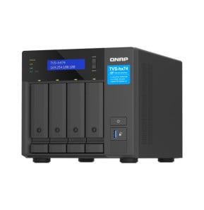 QNAP TVS-H474 NAS Tower Ethernet/LAN Noir G7400 (TVS-H474-PT-8G)