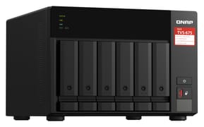 QNAP TVS-675 NAS Tower Ethernet/LAN Noir KX-U6580 (TVS-675-8G) — image 2