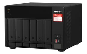 QNAP TVS-675 NAS Tower Ethernet/LAN Noir KX-U6580 (TVS-675-8G) — image 5