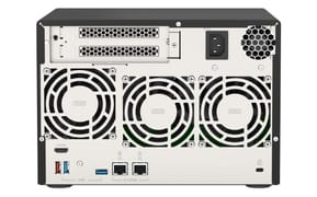 QNAP TVS-675 NAS Tower Ethernet/LAN Noir KX-U6580 (TVS-675-8G) — image 6