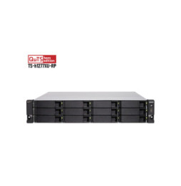 QNAP TS-h1277XU-RP NAS Rack (2 U) Ethernet/LAN Noir, Gris 3700X (TS-H1277XU-RP-3700X-32G)