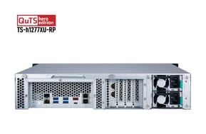 QNAP TS-h1277XU-RP NAS Rack (2 U) Ethernet/LAN Noir, Gris 3700X (TS-H1277XU-RP-3700X-32G) — image 2