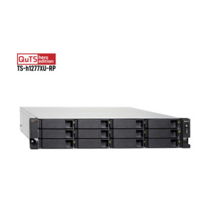 QNAP TS-h1277XU-RP NAS Rack (2 U) Ethernet/LAN Noir, Gris 3700X (TS-H1277XU-RP-3700X-32G)