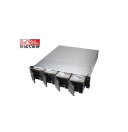 QNAP TS-h1277XU-RP NAS Rack (2 U) Ethernet/LAN Noir, Gris 3700X (TS-H1277XU-RP-3700X-32G)
