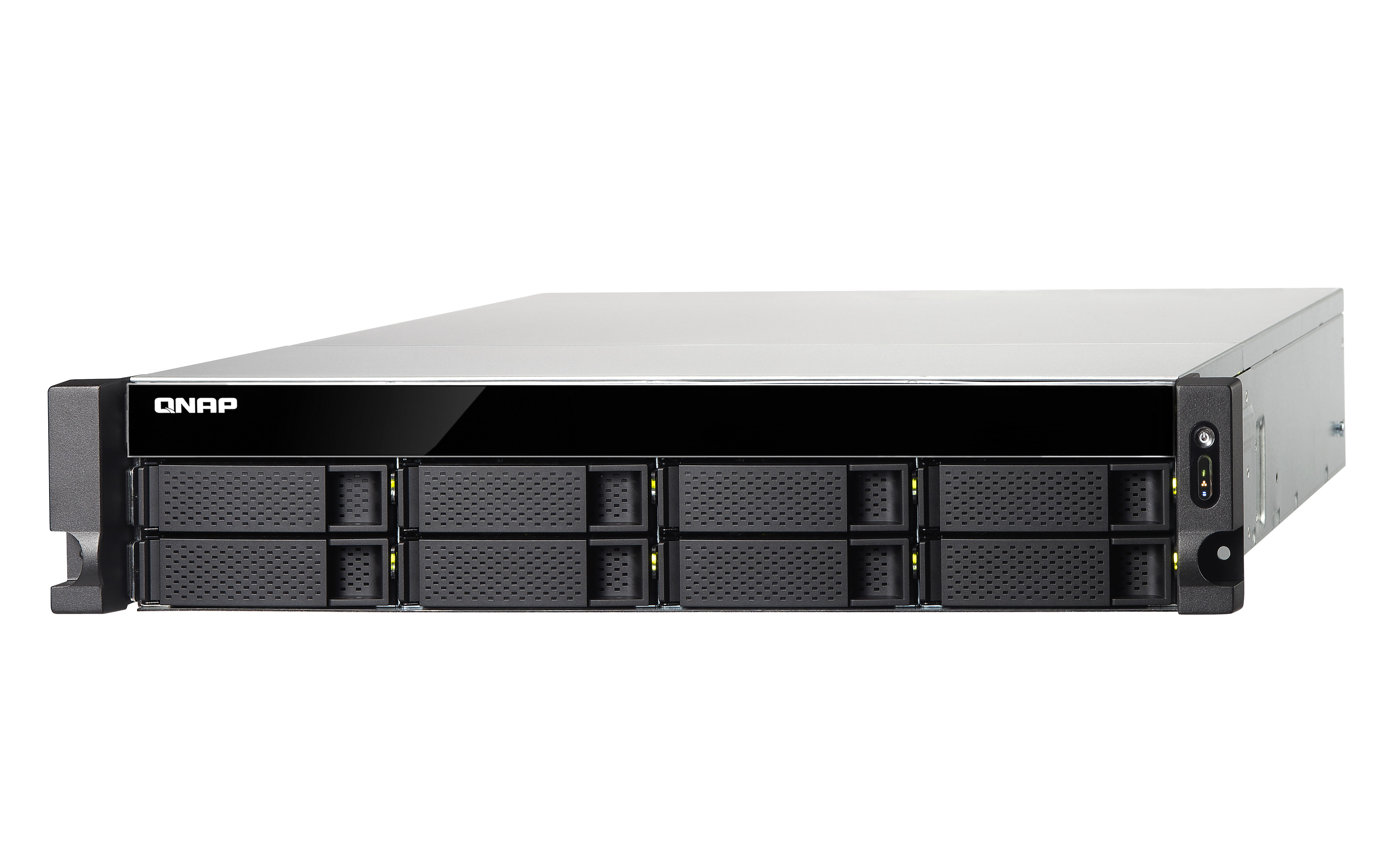 NAS QNAP TS-832PXU Rack 2U - 8 Baies - Processeur ARM 4-Cœurs 1.7GHz - 2x 10GbE + 2x 2.5GbE - 4GB RAM