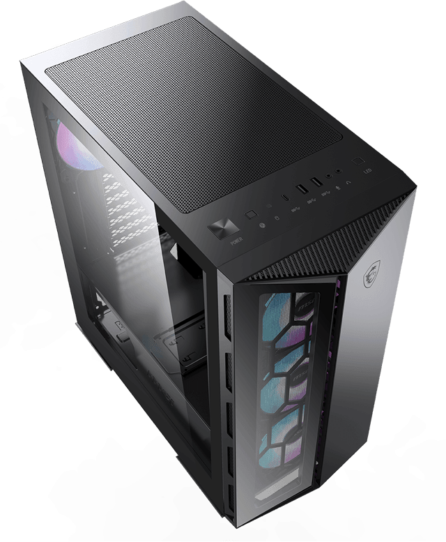 Boîtier PC Gaming MSI MPG GUNGNIR 110R (306-7G10R21-W57) — image 4
