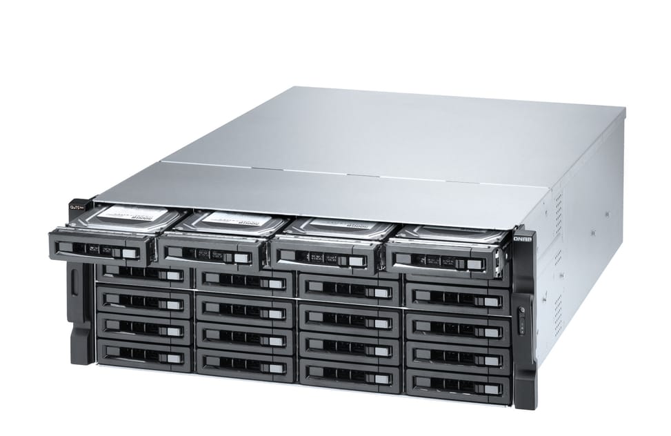 QNAP TS-h2477XU-RP NAS Rack (4 U) Ethernet/LAN Noir 3700X (TS-H2477XU-RP-3700X-32G) — image 8