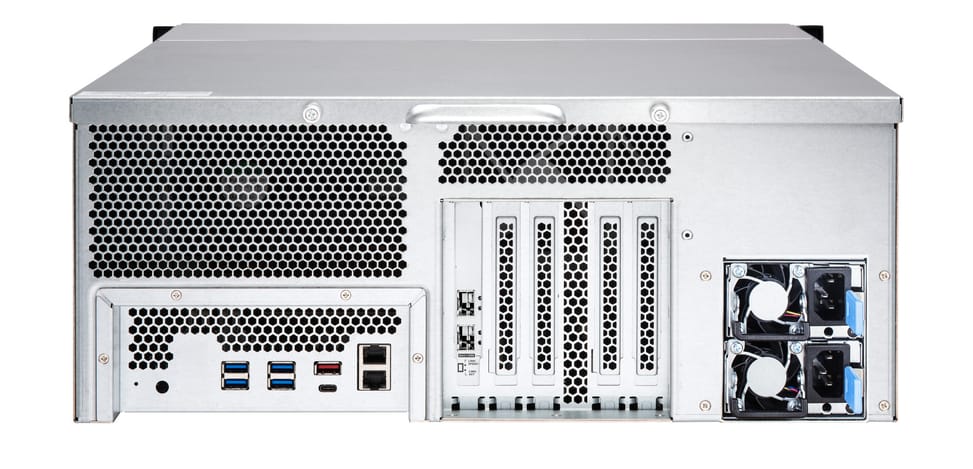 QNAP TS-h2477XU-RP NAS Rack (4 U) Ethernet/LAN Noir 3700X (TS-H2477XU-RP-3700X-32G) — image 9