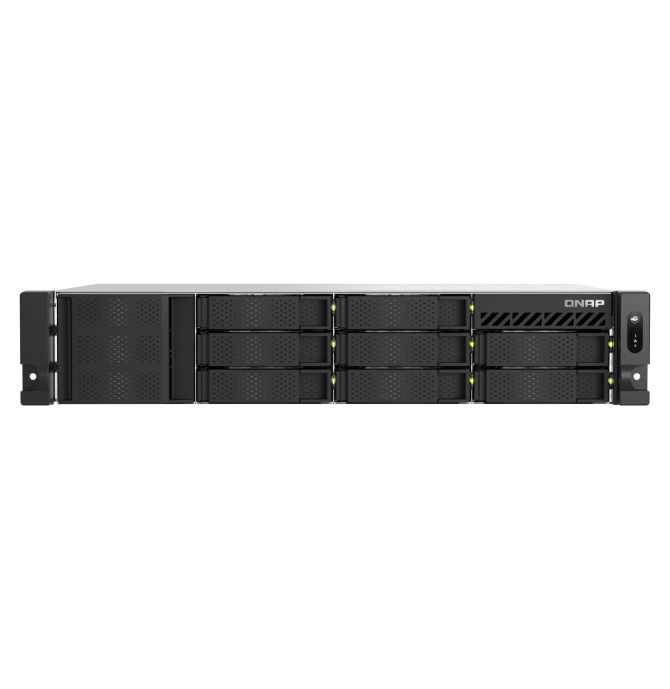 QNAP TS-855EU-8G serveur de stockage SAN Rack (2 U) Ethernet/LAN Noir C5125 (TS-855EU-8G)