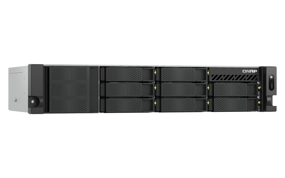 QNAP TS-855EU-8G serveur de stockage SAN Rack (2 U) Ethernet/LAN Noir C5125 (TS-855EU-8G) — image 4