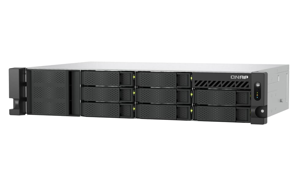 QNAP TS-855EU-8G serveur de stockage SAN Rack (2 U) Ethernet/LAN Noir C5125 (TS-855EU-8G) — image 10