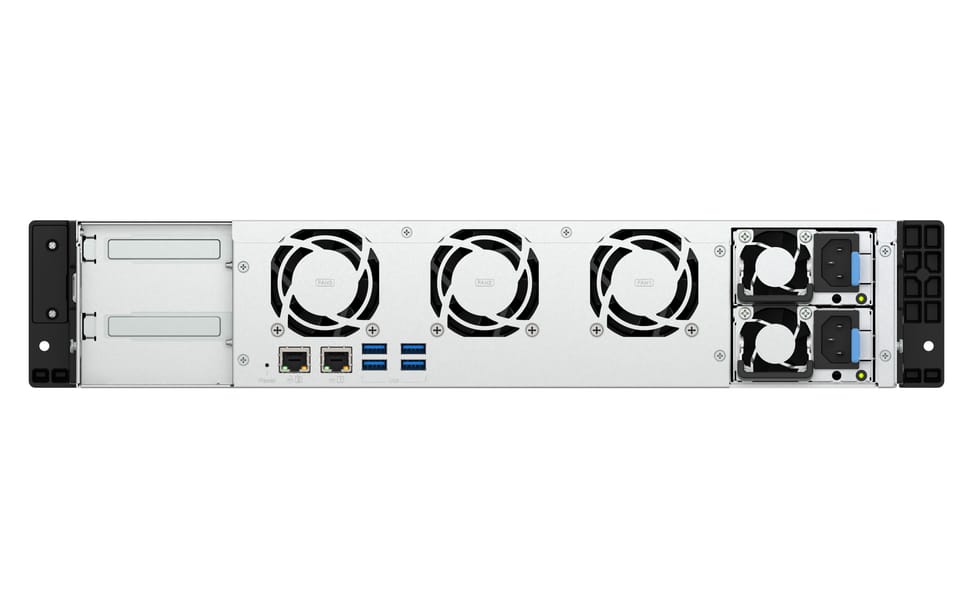 QNAP TS-855EU-RP NAS Rack (2 U) Ethernet/LAN Noir C5125 (TS-855EU-RP-8G) — image 2