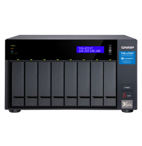 QNAP TVS-872XT NAS Tower Ethernet/LAN Noir (TVS-872XT-I5-16G)
