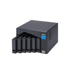 QNAP TVS-672XT NAS Tower Ethernet/LAN Noir (TVS-672XT-I3-8G)
