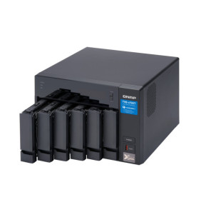 QNAP TVS-672XT NAS Tower Ethernet/LAN Noir (TVS-672XT-I3-8G)