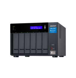 QNAP TVS-672XT NAS Tower Ethernet/LAN Noir (TVS-672XT-I3-8G)