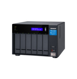 QNAP TVS-672XT NAS Tower Ethernet/LAN Noir (TVS-672XT-I3-8G)
