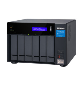 QNAP TVS-672XT NAS Tower Ethernet/LAN Noir (TVS-672XT-I3-8G)